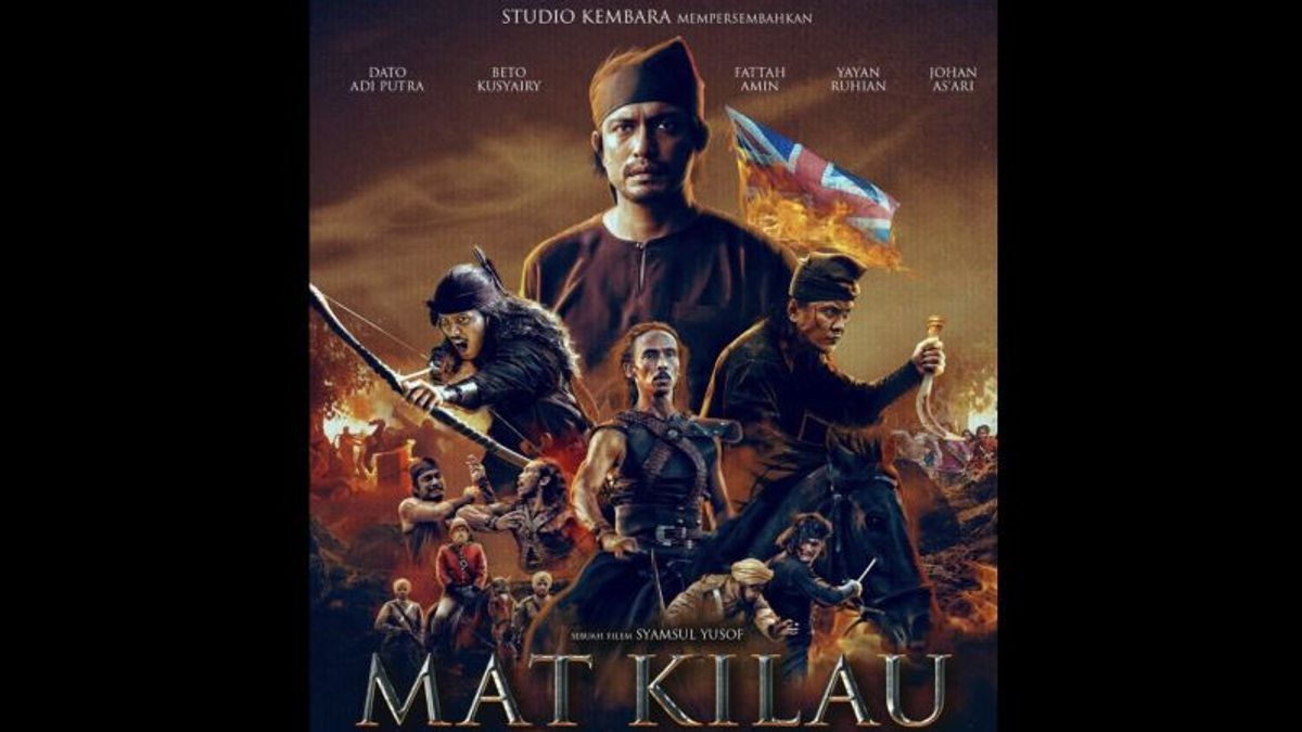 Dibintangi Yayan Ruhian, Film Malaysia <i>Mat Kilau</i> Raup Rp24,81 Miliar dalam Sehari 