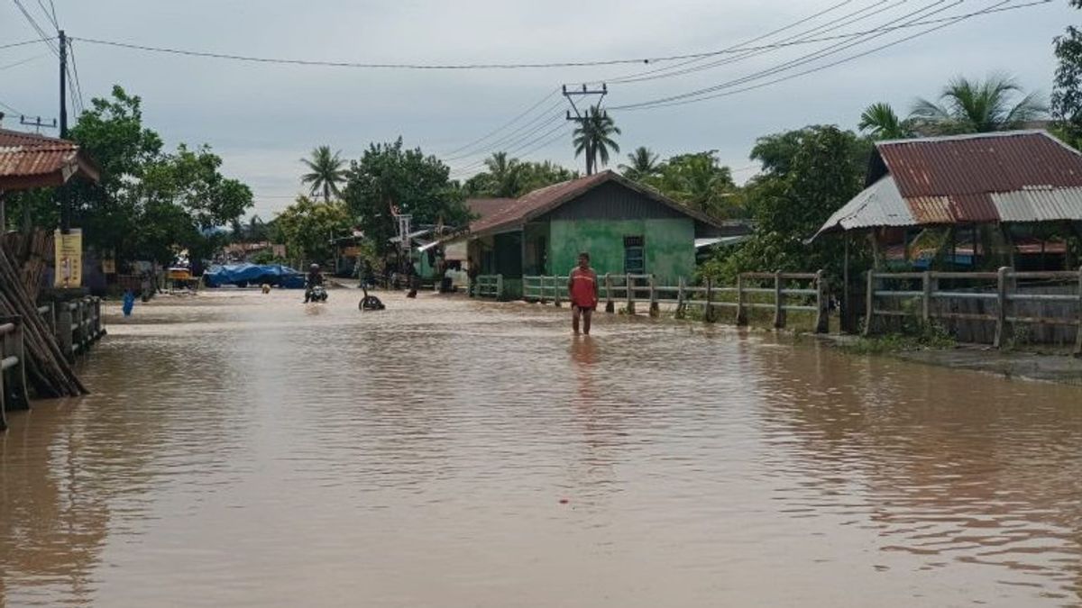 3,636 Flood-affected Families In Bengkulu