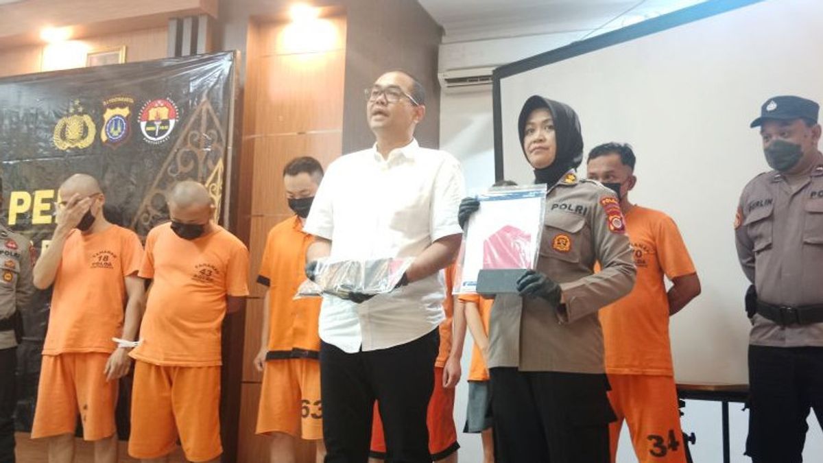 Doctor's Title Lecturer Deceived By The 'Police-PPATK Bodong' Gang To Deposit Rp710 Million, 6 People Including Foreigners Arrested