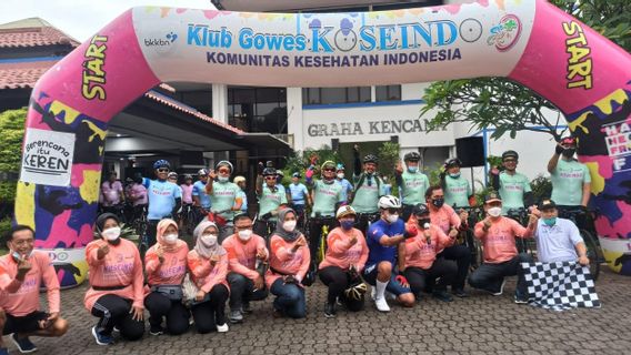 Fun, Socialization To Prevent Stunting Through Long Distance Gowes Tours Jakarta - Bogor - Bandung