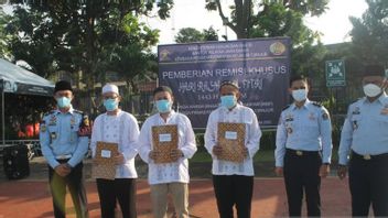 A Total Of 532 Inmates Of Cianjur Prison Get Special Remission