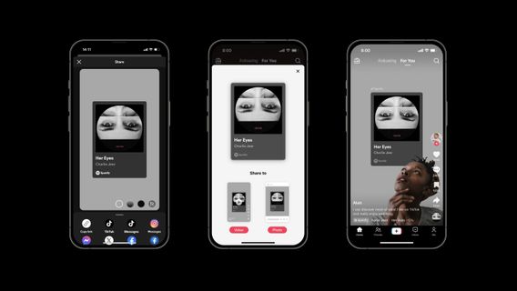 'Share To TikTok' Features Available On Apple Music And Spotify
