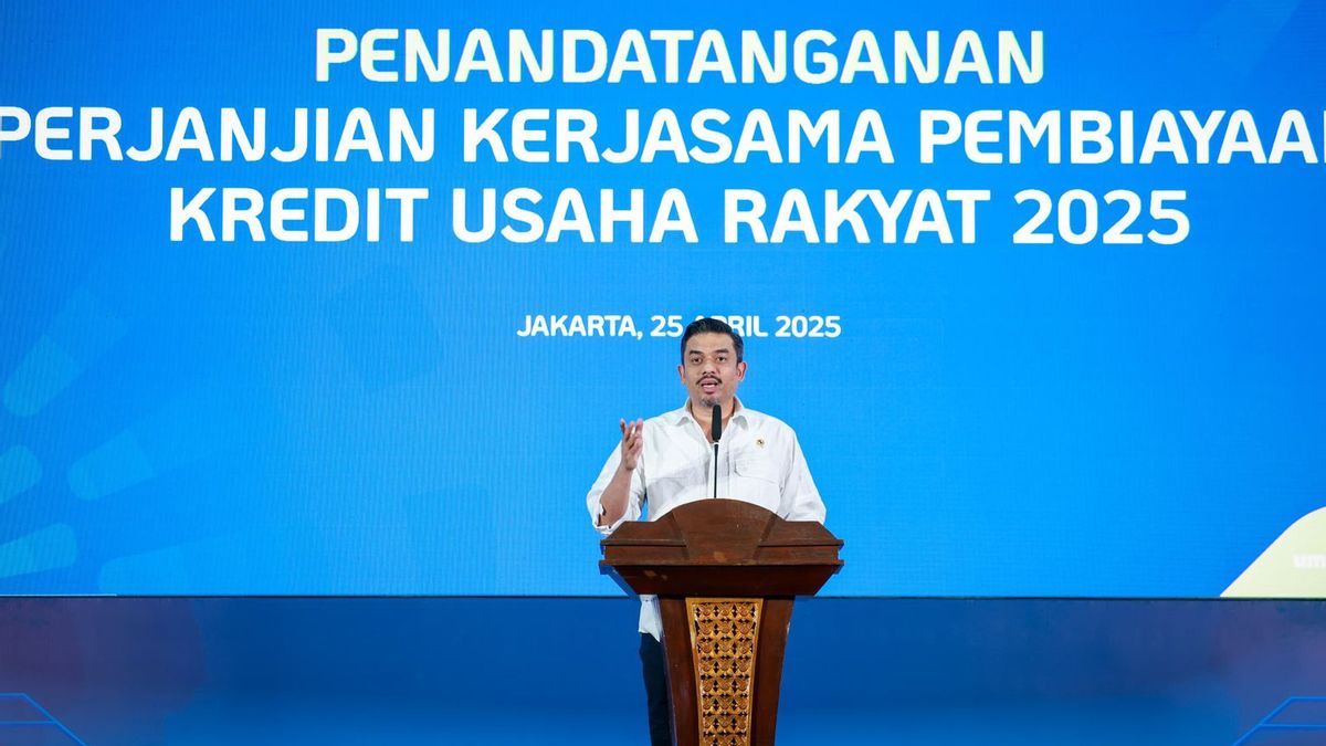Kementerian UMKM Teken Perjanjian Kerja Sama Pembiayaan KUR 2025