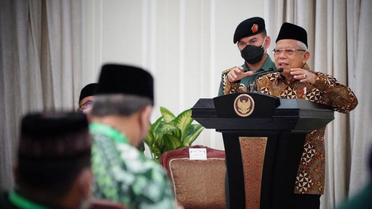 Ma'ruf: Apresiasi Presiden Terpilih Prabowo Merangkul Semua Pihak