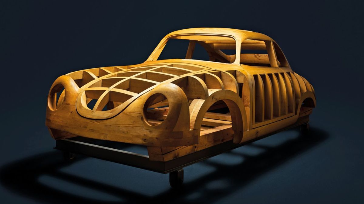 The First Porsche 356 And Its Ancient Wood Framework