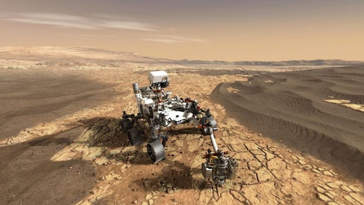 NASA Rilis Suara dan Pemandangan dari Planet Mars yang Menakjubkan