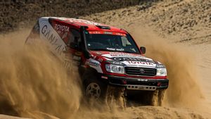Land Cruiser 100 Jadi Andalan Julian Johan Tembus 6 Besar Dakar Classic