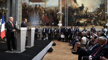 Usia Temui Presiden Vladimir Putin, Presiden Macron: Beberapa Hari ke Depan Bisa Jadi Menentukan Soal Krisis Ukraina