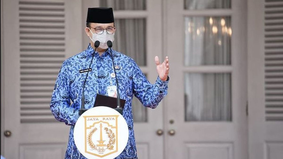 Jakarta Naik PPKM Level 2, Anies: Peringatan Agar Kita Tidak Terlena