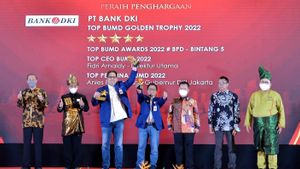 Kinerja Cemerlang, Bank DKI Kembali Raih TOP BUMD Awards 2022