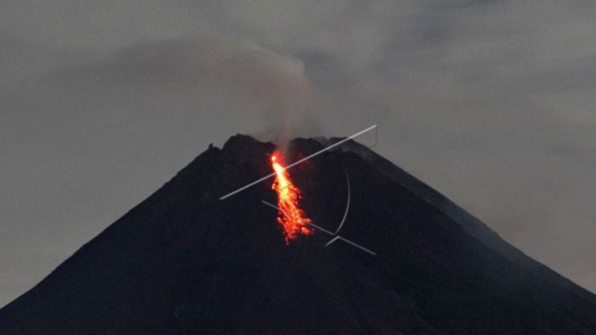 Record 14 Times Of Pijar Lava Drops, BPPTKG Asks To Stop Climbing On Mount Merapi