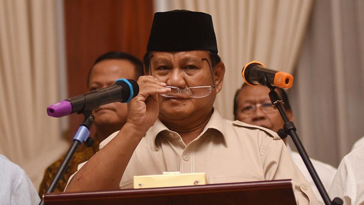 Talking About Political Buzzers, Prabowo: Blaspheming And Blaspheming Is Not Productive