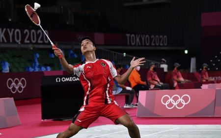 Takluk dari Chen Long, Ginting Berharap Menangi Medali Perunggu di Olimpiade