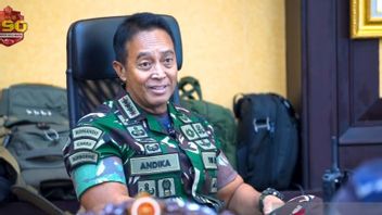 Stimulating The Spirit Of Soldiers, Marine Corps Asks Commander General Andika To Become An Honorary Citizen Of The Purple Beret