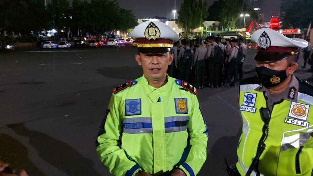 Metro Jaya Police Holds Night Patrol To Secure Jakarta
