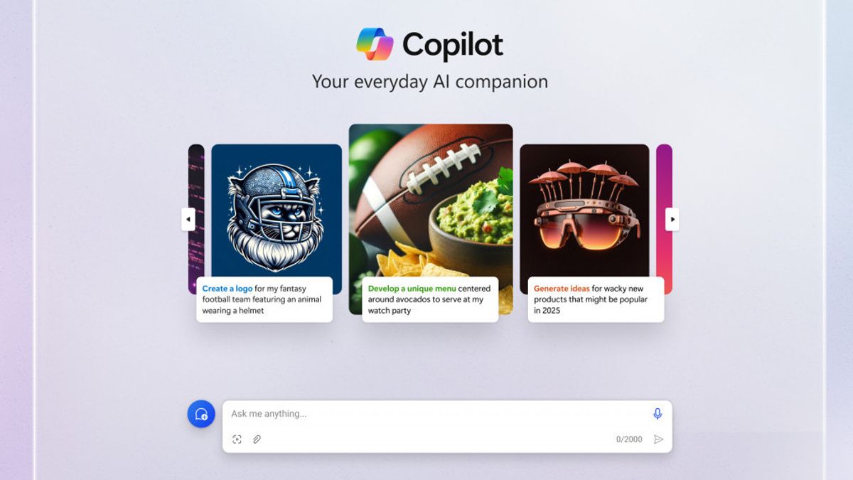 微软 推出了 Copilot 的更新, 更薄 设计