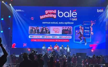 BTN Resmi Luncurkan SupperApps Bale, Pengguna Capai 2,3 Juta