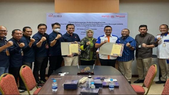 Kembangkan UMKM di Sumatera Utara, Terlomsel Tandatangani MOU dengan Bank Sumut