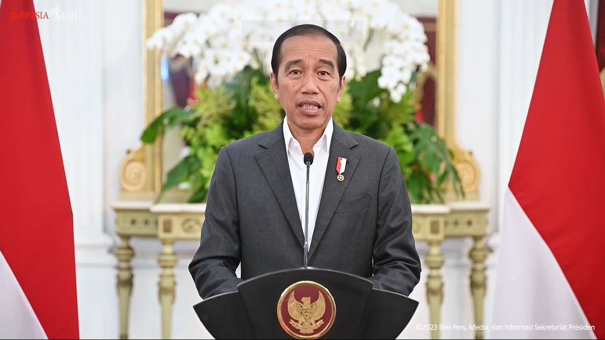 President Jokowi: FIFA Has Rules That Must Be Obeyed, Don't Mix Sports With Politics