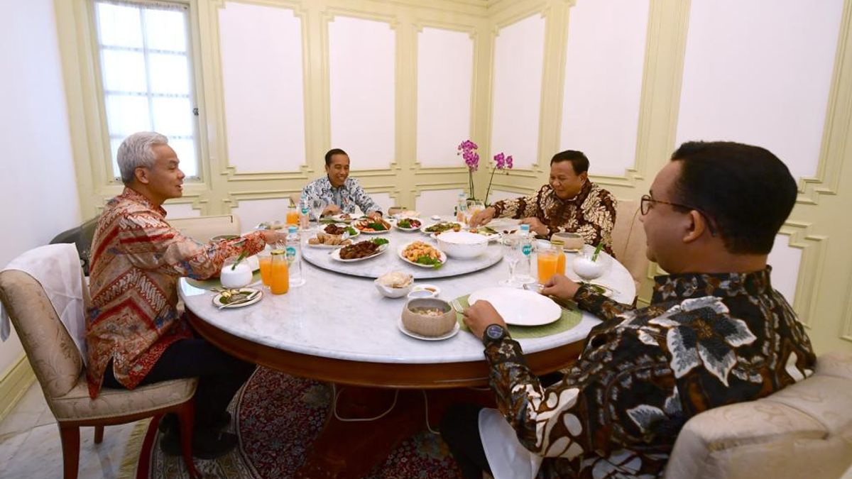 Lunch With Jokowi, Ganjar Alludes To The Importance Of ASN Netrality