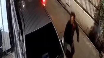 Horror! Car Rearview Thief Action No More Than 10 Seconds
