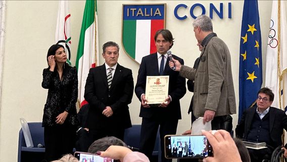 Simone Inzaghi Receives Manlio Scopigno Award