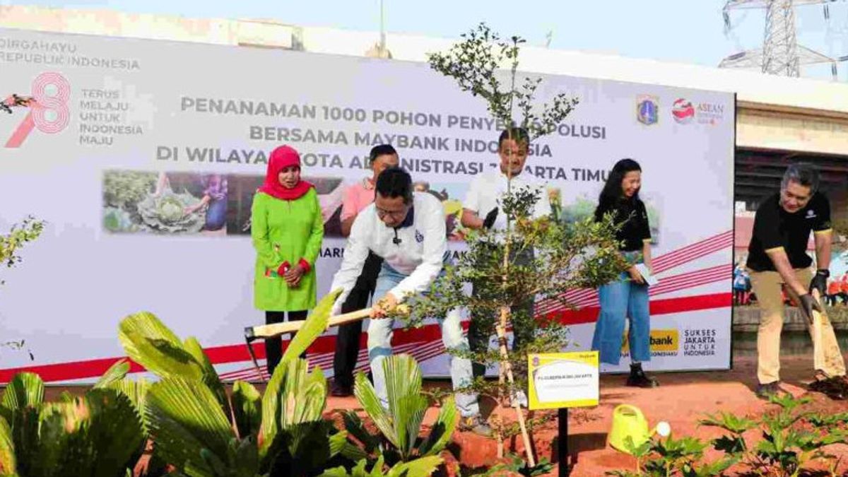 Pemerintah DKI Jakarta Tambah 800 RTH untuk Atasi Polusi Udara