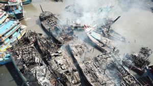 13 Kapal Terbakar di Tegal, Polda Jateng Masih Lakukan Olah TKP dan Periksa 4 Saksi Mata