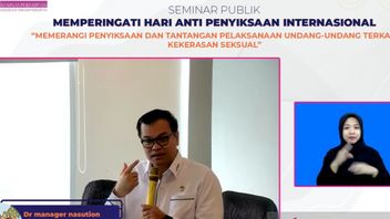 LPSK: Indonesia Is An Emergency For Sexual Violence