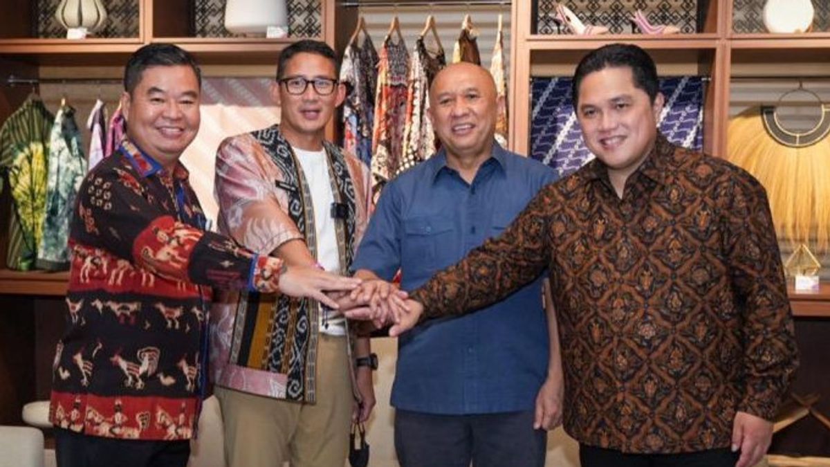 Teten, Sandi, Erick, Tito Agrees To Target 1 Million New Entrepreneurs Until 2024