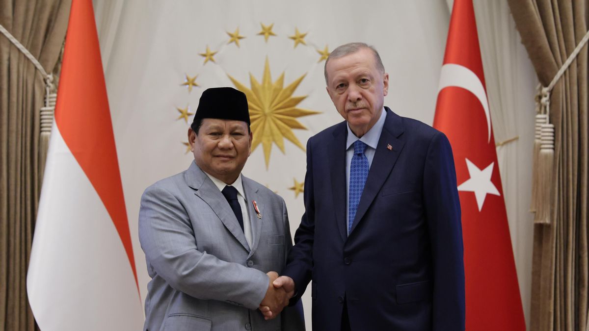 Bertemu Erdoğan, Prabowo: Kami Bertekad Tingkatkan Kemitraan Strategis Indonesia Turki