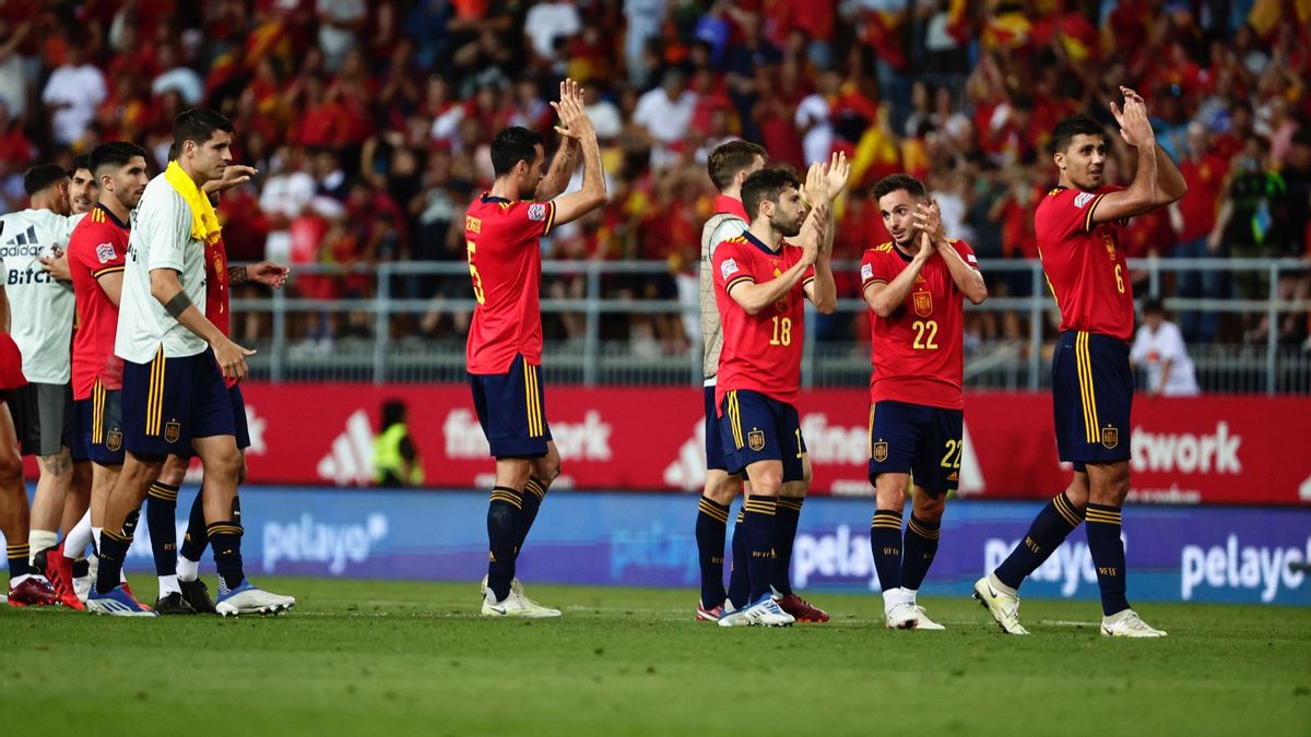完成欧足联国家联赛比赛结果：西班牙VS捷克2-0，葡萄牙燕子首败