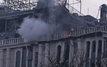 Serangan Rudal ke Kyiv Ukraina Rusak Katedral Bersejarah hingga 6 Kedutaan Besar