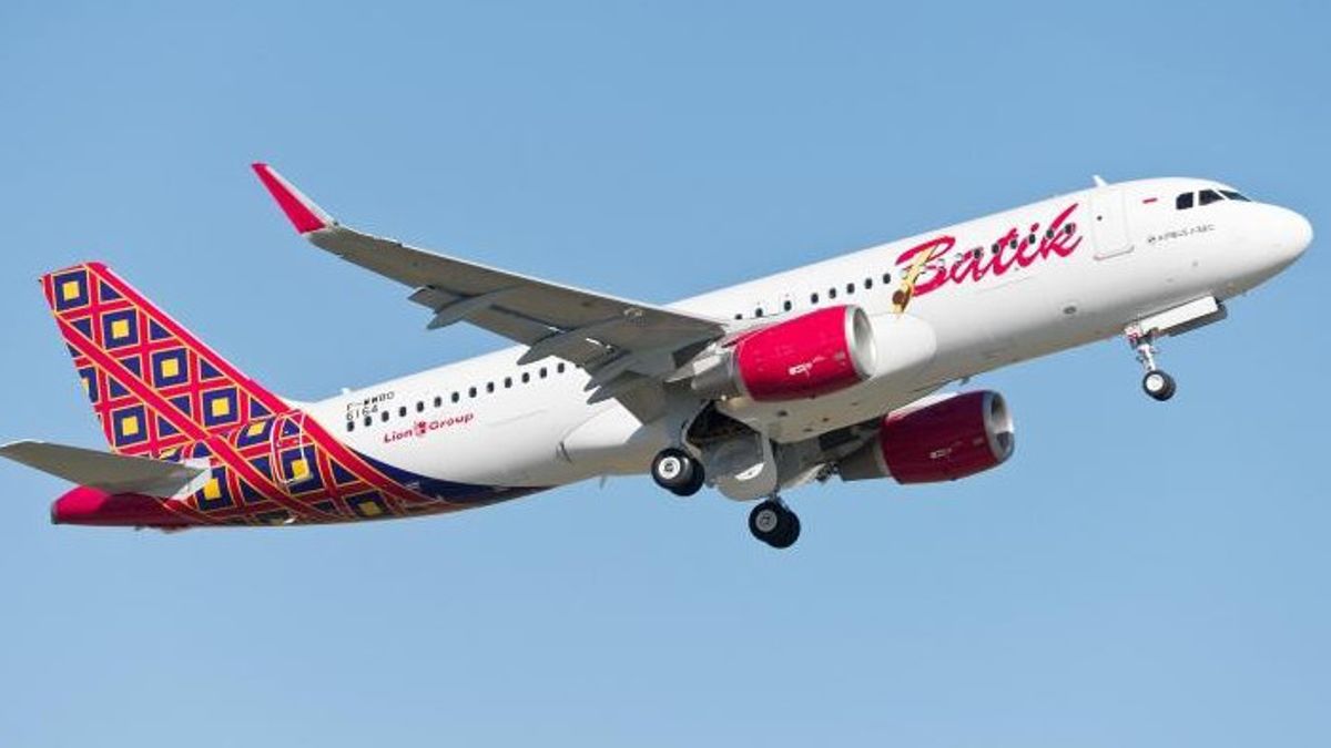 关于Nex Carlos在没有通知的情况下推迟的航班，Batik Air：我们已通知每位乘客的手机号码