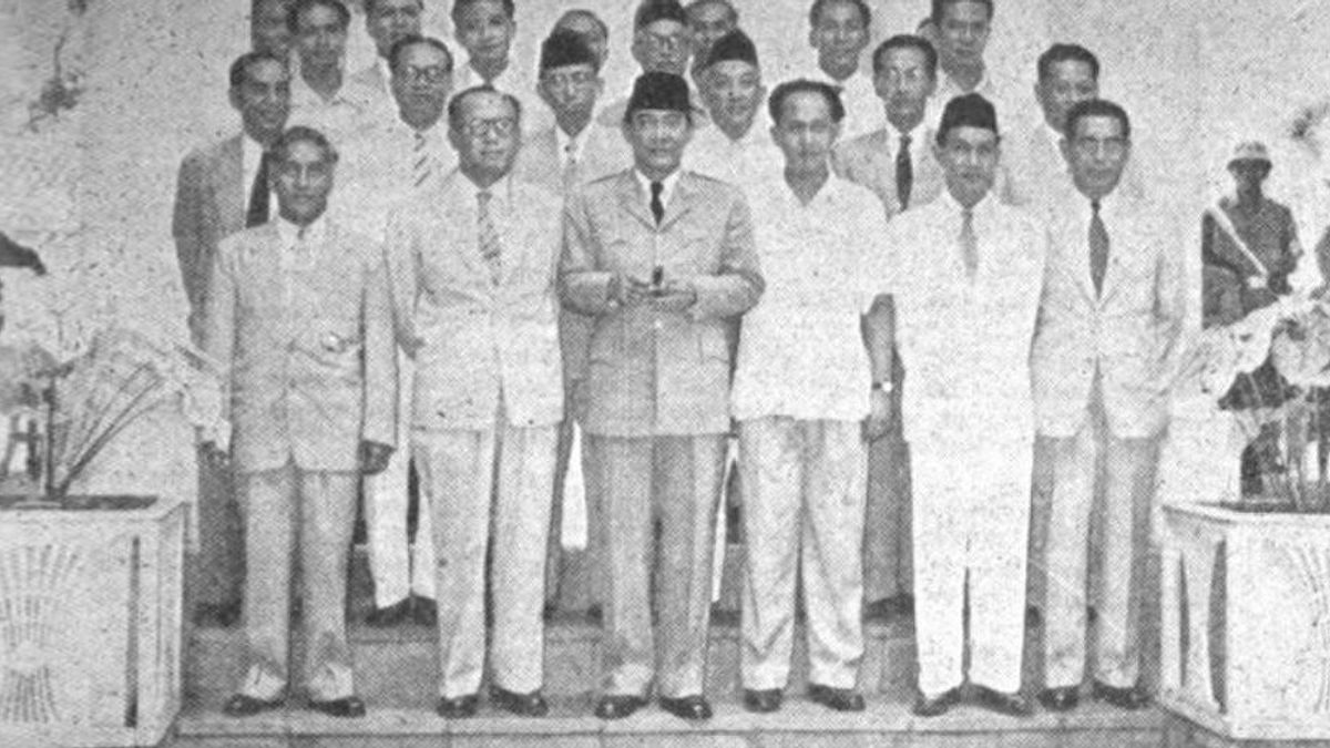 نصف سوكارنو الميت خلق الوحدة خلال مجلس الوزراء Djuanda