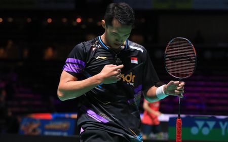 Denmark Open 2024: Jonatan Tumbang, Tunggal Putra Indonesia Habis