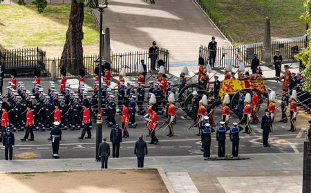 Temui Prajuritnya, Putri Anne dan Pangeran Edward Sampaikan Terima Kasih Atas Pemakaman Ratu Elizabeth II