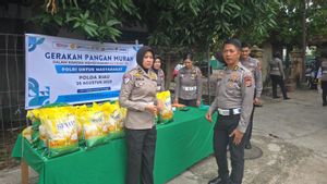 Jaga Stabilitas Harga, Ditlantas Polda Riau Salurkan 2 Ton Beras Lewat Gerakan Pangan Murah
