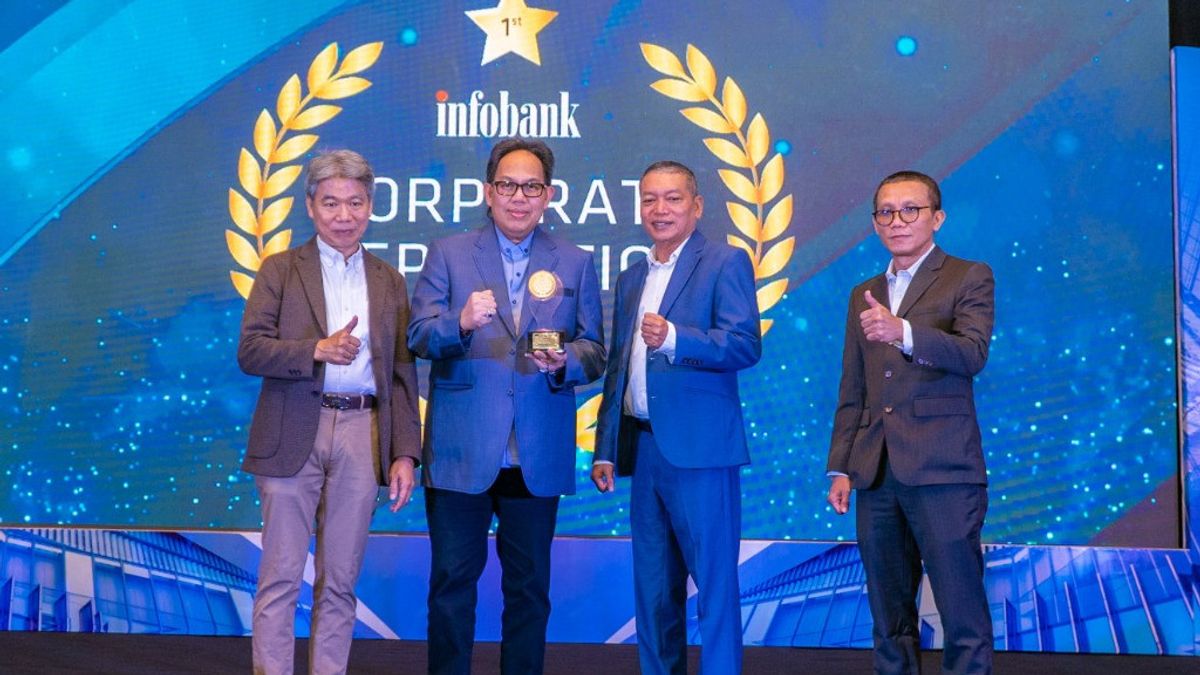 Bank DKI Raih Penghargaan Bank Pembangunan Daerah dengan Corporate Reputation Terbaik Tahun 2023