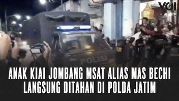 视频：Kiai Jombang的儿子被指控淫秽的Santriwati向警方自首