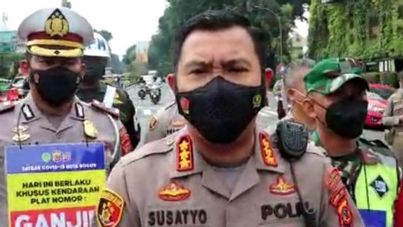 Politique étrange Même à Bogor: 3 525 Motos Et Voitures Ont été Retournées