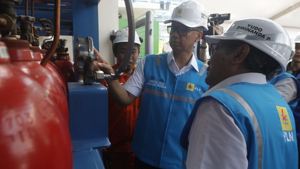 افتتح أول HRS في جمهورية إندونيسيا ، قارن رئيس PLN التكلفة المتزايدة لسيارات الوقود والكهرباء والهيدروجين