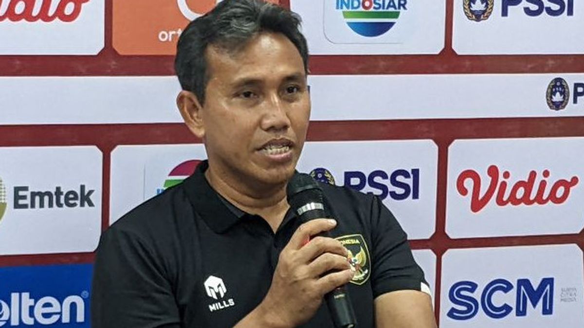 Can Build A Team, Bima Sakti Continues To Train The U-16 National Team