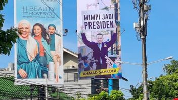 Membaca Strategi Ahmad Sahroni yang Pasang Baliho 'Mimpi Jadi Presiden'