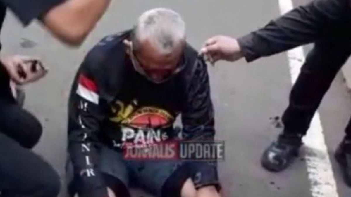 Finally, A TNI Officer While Cycling Was Arrested