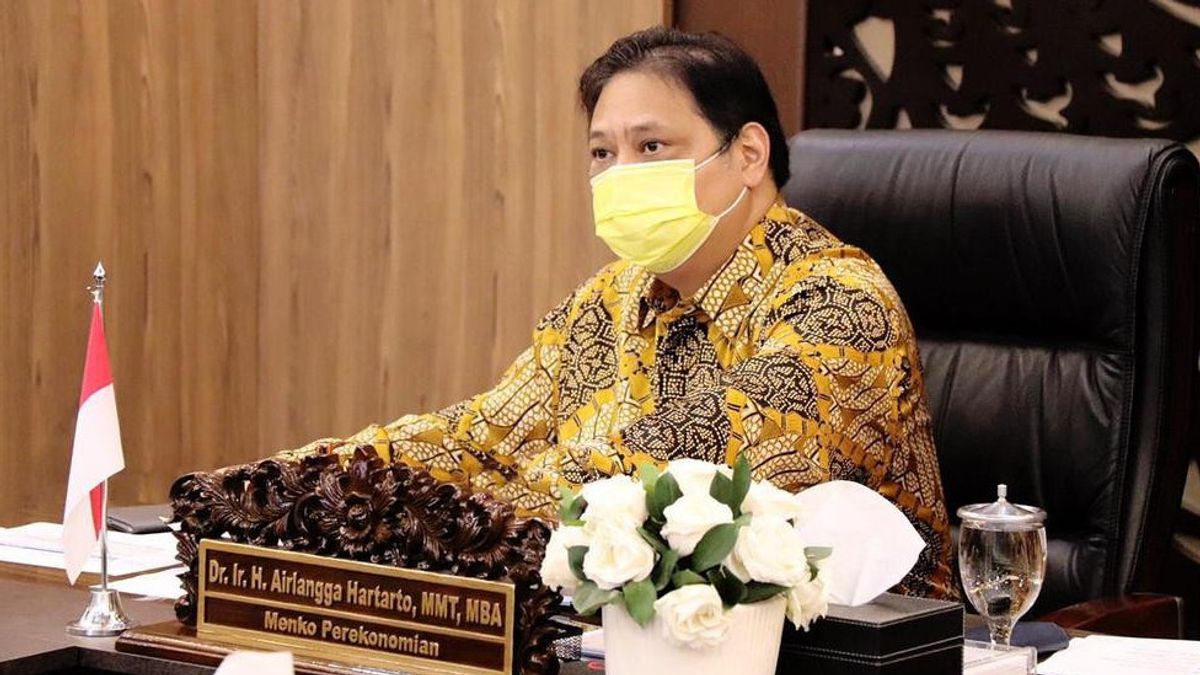 Ministre Coordonnateur D’Airlangga : Les Chiffres Des Tests COVID-19 De L’Indonésie Dépassent Les Normes De L’OMS
