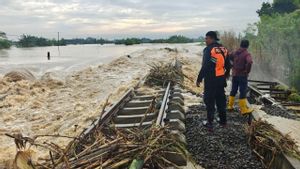 Banjir Ganggu Perjalanan Kereta Api di Grobogan, PT KAI Alihkan dan Batalkan Beberapa Rute