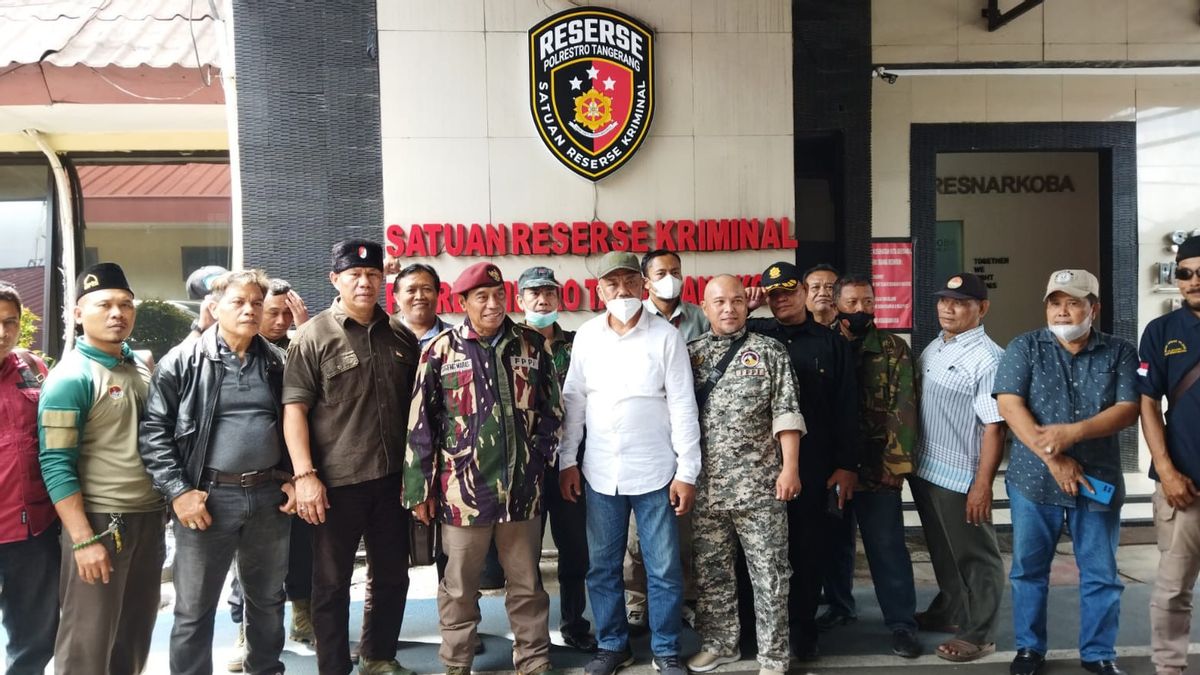 The Retired Group Of Indonesian Fighters Geruduk Polres Metro Tangerang, What's Wrong?