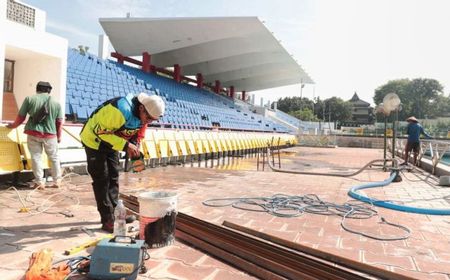 Progres Perbaikan Arena untuk Para-renang APG 2022 Sudah 90 Persen