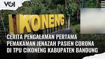 VIDEO: Cerita Pengalaman Pertama Pemakaman Jenazah Pasien Corona di TPU Cikoneng, Kabupaten Bandung